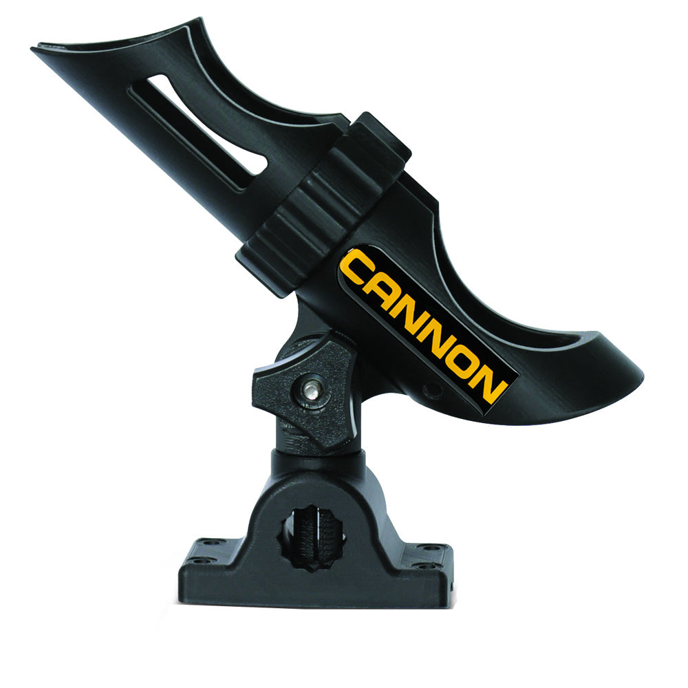 Cannon Rod Holder with Three-Position Configuration for Fast Baitcast and Spinning Rods