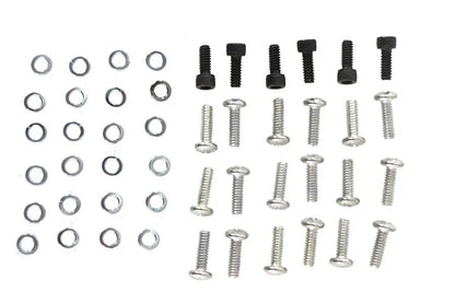 Colony Panhead Valve Cover Screws Cadmium Set for Harley Davidson FL 1948-1954 by Colony