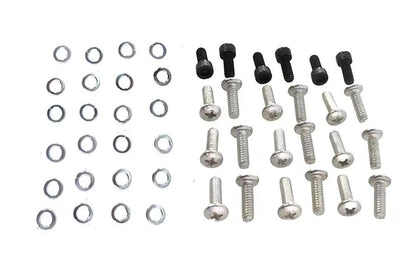 Colony Panhead Valve Cover Screws Cadmium Set for Harley Davidson FL 1948-1954 by Colony