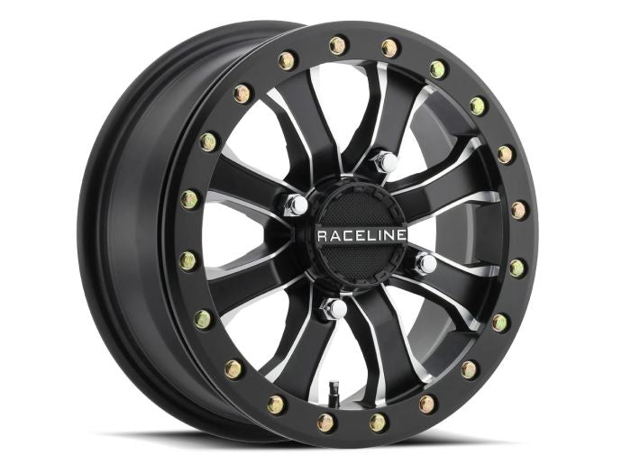 RACELINE Bl Mamba BMF 15x6 4x156 Wheel - Model A71MB-56056-51 for Off-Road and Truck Applications