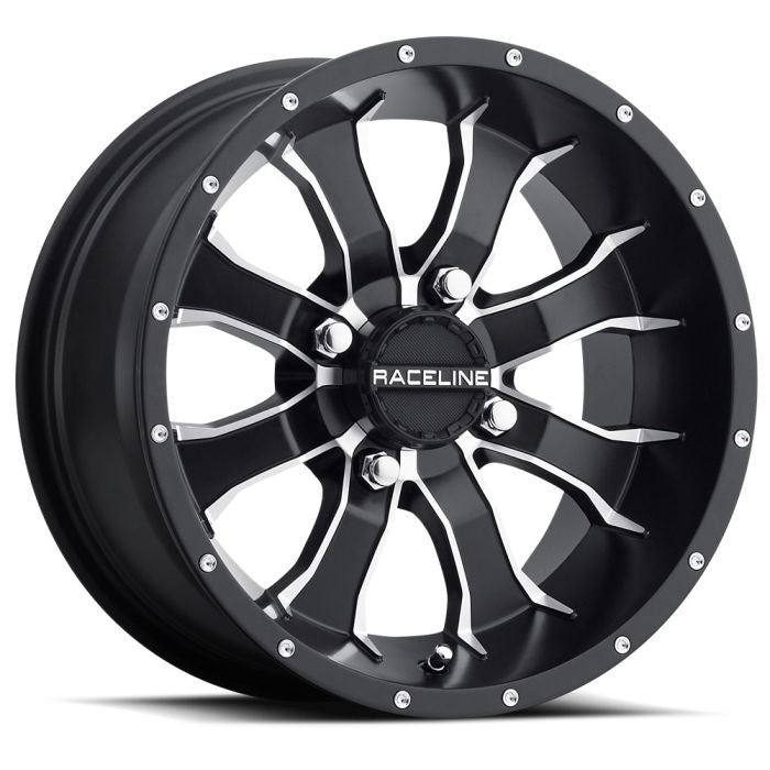 RACELINE Mamba 14x7 Aluminum Wheel with 4x156 Bolt Pattern - Part Number A7747056-43