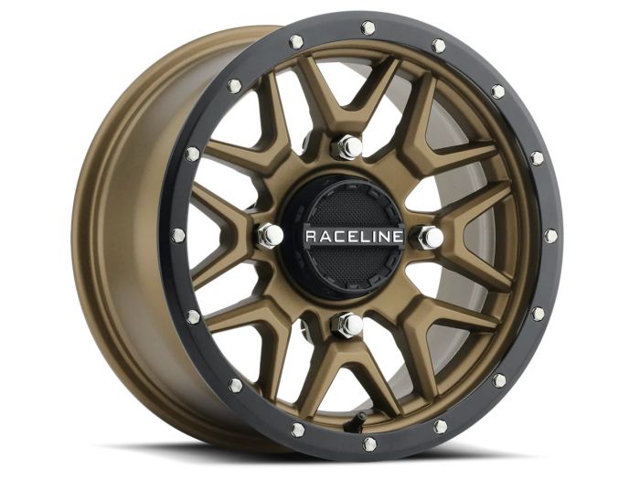 Raceline Krank Bronze 15x7 Wheel - 4x137 Bolt Pattern +10mm Offset