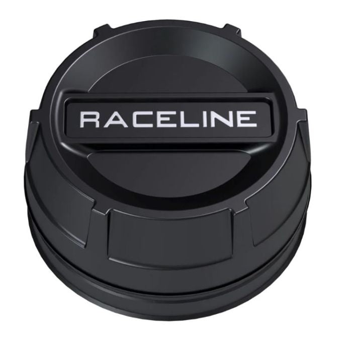 RACELINE UTV Cap Fits 4x137/156 Satin Black with Decal Pack - Part CPR-A13B-156D