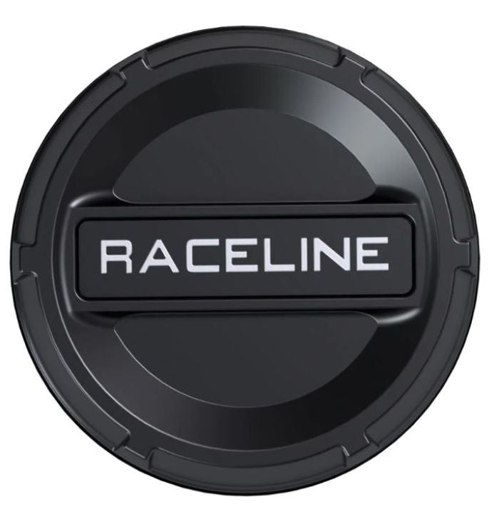 RACELINE UTV Cap Fits 4x137/156 Satin Black with Decal Pack - Part CPR-A13B-156D