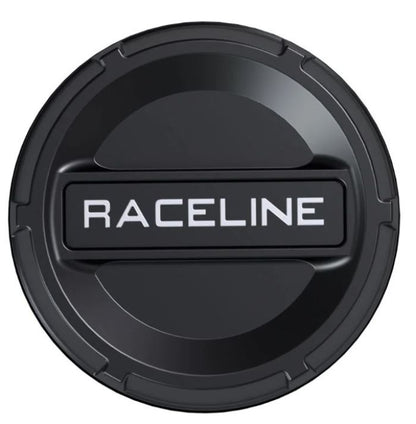 RACELINE UTV Cap Fits 4x137/156 Satin Black with Decal Pack - Part CPR-A13B-156D