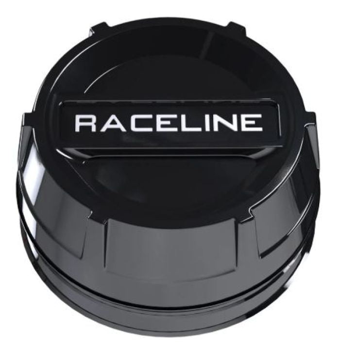 RACELINE UTV Cap Fits 4x137/156 Gloss Black with Decal Pack - Part Number CPR-A13GB-156D