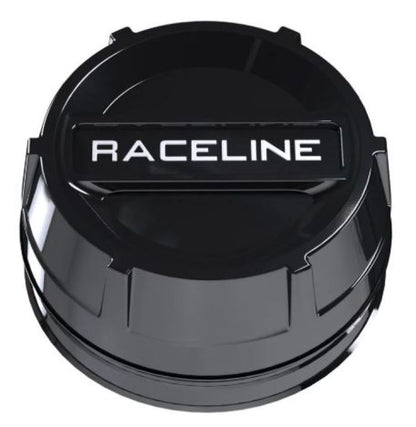 RACELINE UTV Cap Fits 4x137/156 Gloss Black with Decal Pack - Part Number CPR-A13GB-156D
