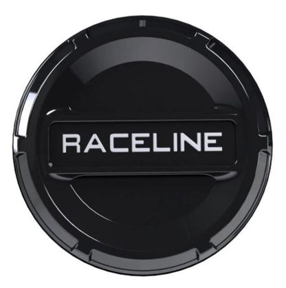 RACELINE UTV Cap Fits 4x137/156 Gloss Black with Decal Pack - Part Number CPR-A13GB-156D
