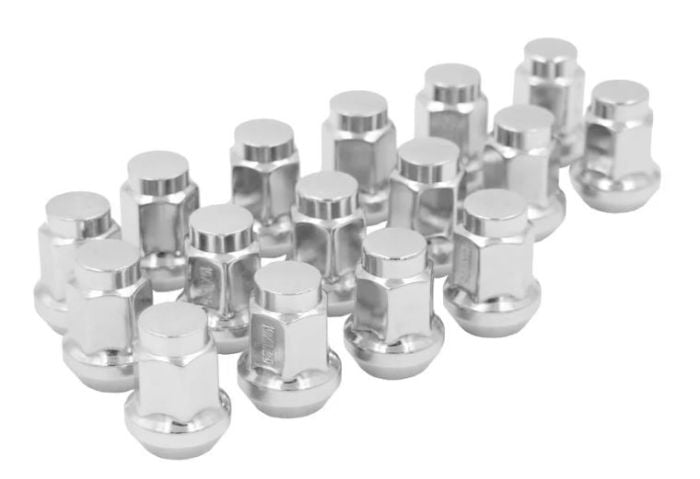 Raceline 16 Pack 10mm x 1.25 (14mm Hex, Conical) Chrome Lug Nut Set - Part Number RLUG-BX14C