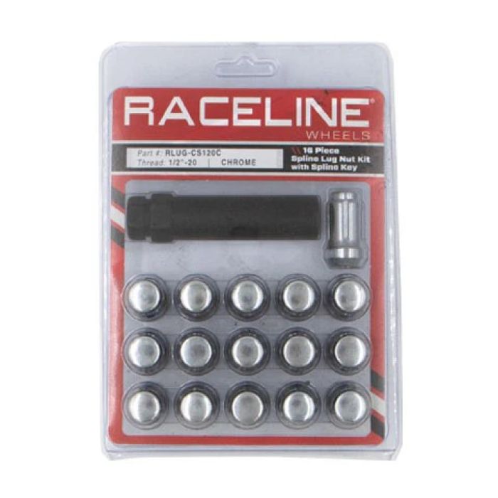 Raceline RLUG-CS120C 16-Pack 1/2 x 20 Spline Crankshaft Couplings with Keys
