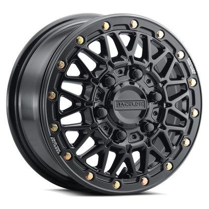 RACELINE A15GB Omega Gloss Black 15x6.5 Inch Wheel with 6x139.7 Bolt Pattern and +74mm Offset