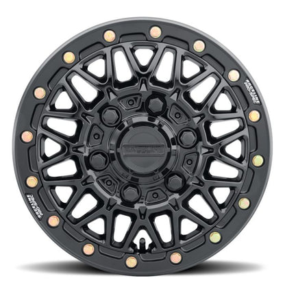 RACELINE A15GB Omega Gloss Black 15x6.5 Inch Wheel with 6x139.7 Bolt Pattern and +74mm Offset