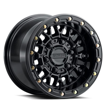 RACELINE A15GB Omega Gloss Black 15x7 Inch Wheels with 6x139.7 Bolt Pattern and +38mm Offset
