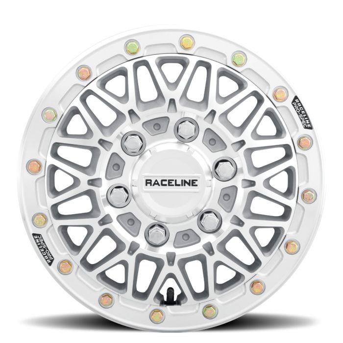 Raceline A15MA Omega Machined 15x6.5 Wheel with 6x139.7 Bolt Pattern and +74mm Offset