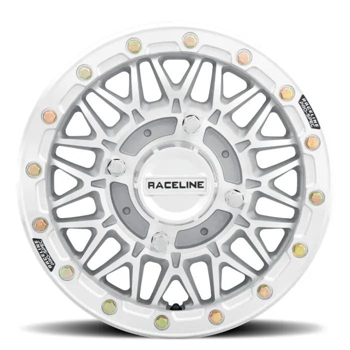 Raceline A15MA Omega Machined 15x7 Wheel with 4x137 Bolt Pattern +38mm Offset by RACELINE