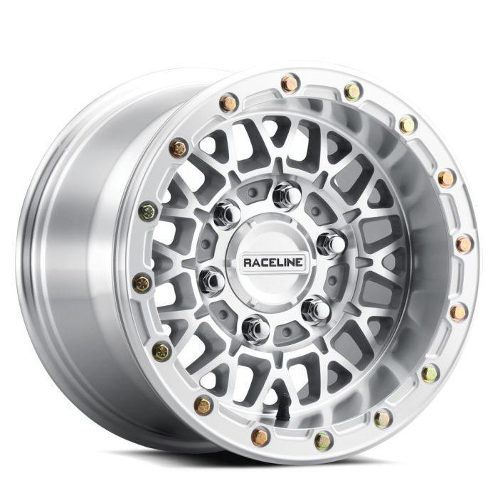 RACELINE A15MA Omega Machined 15x7 Wheel with 6x139.7 Bolt Pattern and +38mm Offset