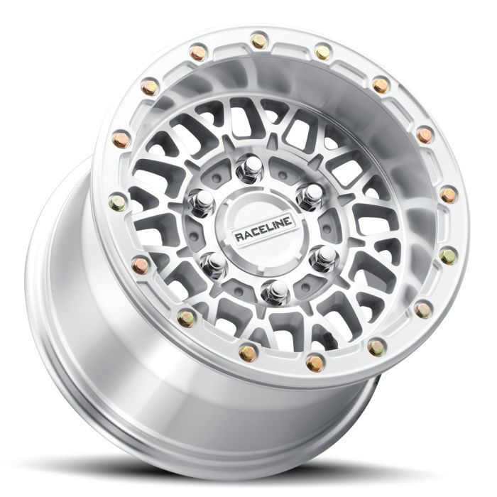 RACELINE A15MA Omega Machined 15x7 Wheel with 6x139.7 Bolt Pattern and +38mm Offset