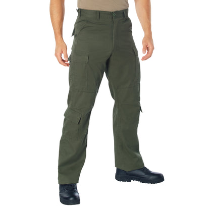 Rothco Vintage Paratrooper Cargo Fatigue Pants Olive Drab Size XS