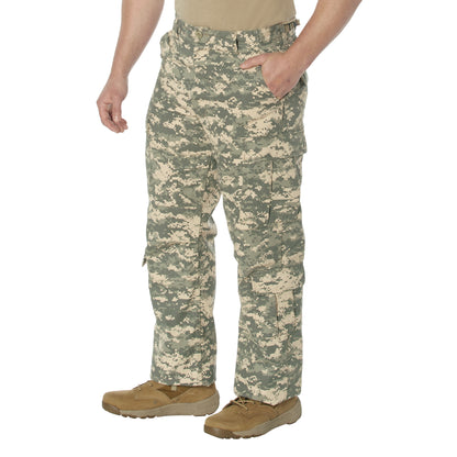 Rothco Vintage Paratrooper Cargo Fatigue Pants ACU Digital Camo Size Large