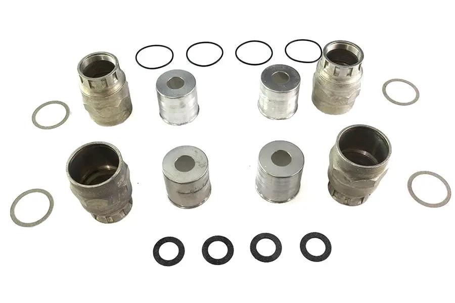 Colony VL Valve Spring Cover Set Cadmium Plated for Harley Davidson VL 1930-1936 by Colony