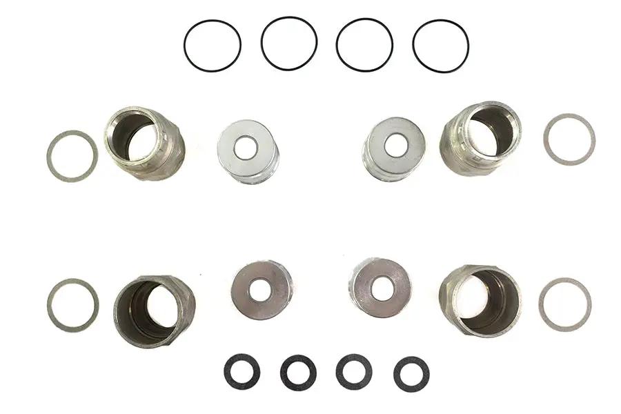 Colony VL Valve Spring Cover Set Cadmium Plated for Harley Davidson VL 1930-1936 by Colony