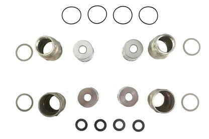 Colony VL Valve Spring Cover Set Cadmium Plated for Harley Davidson VL 1930-1936 by Colony
