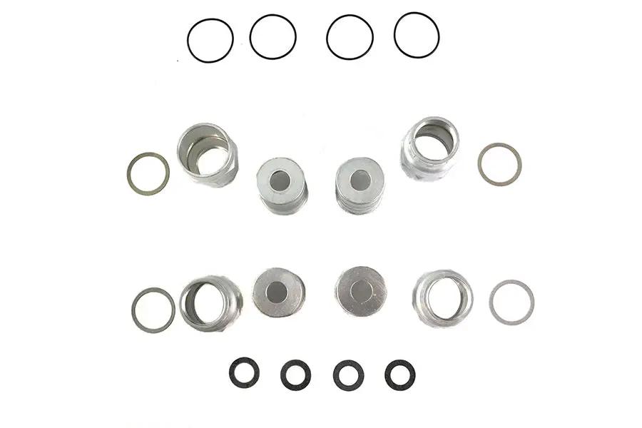 Colony Cadmium Plated Valve Cover Set for Harley Davidson UL (1937-1938) by Colony