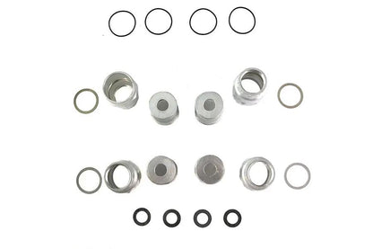 Colony Cadmium Plated Valve Cover Set for Harley Davidson UL (1937-1938) by Colony