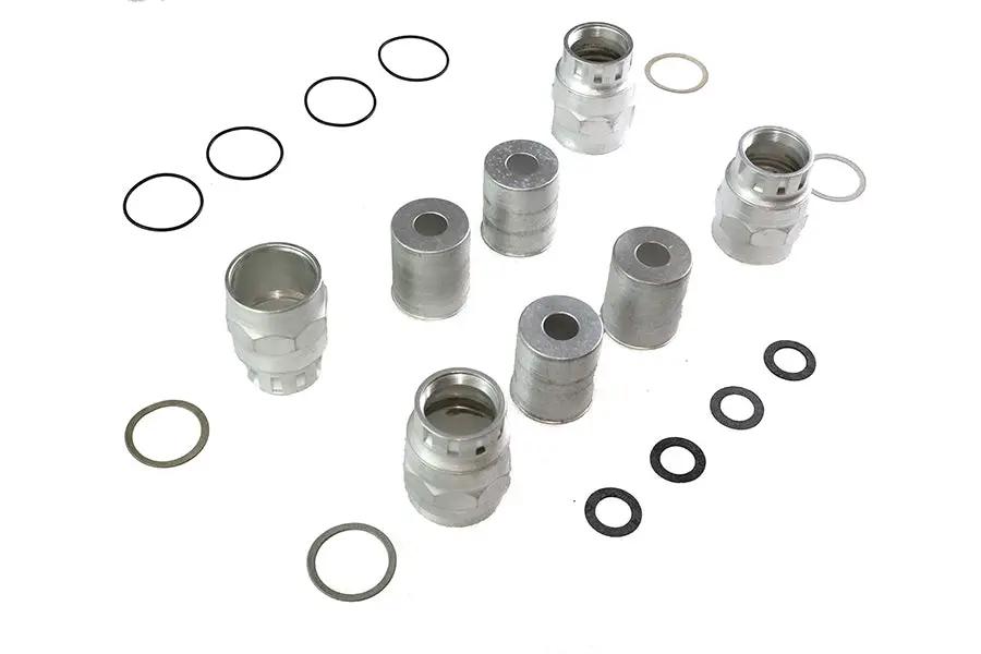 Colony Cadmium Plated Valve Cover Set for Harley Davidson UL (1937-1938) by Colony
