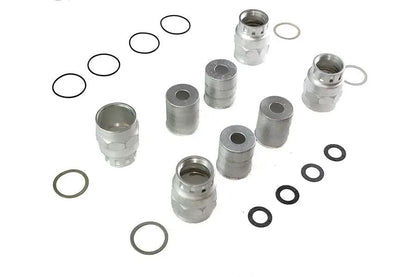 Colony Cadmium Plated Valve Cover Set for Harley Davidson UL (1937-1938) by Colony