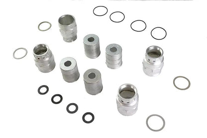 Colony Cadmium Plated Valve Cover Set for Harley Davidson UL (1937-1938) by Colony