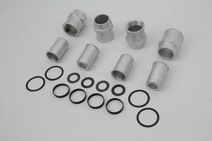 Colony Cadmium Plated Valve Cover Set for 1930 Harley Davidson W and G by Colony