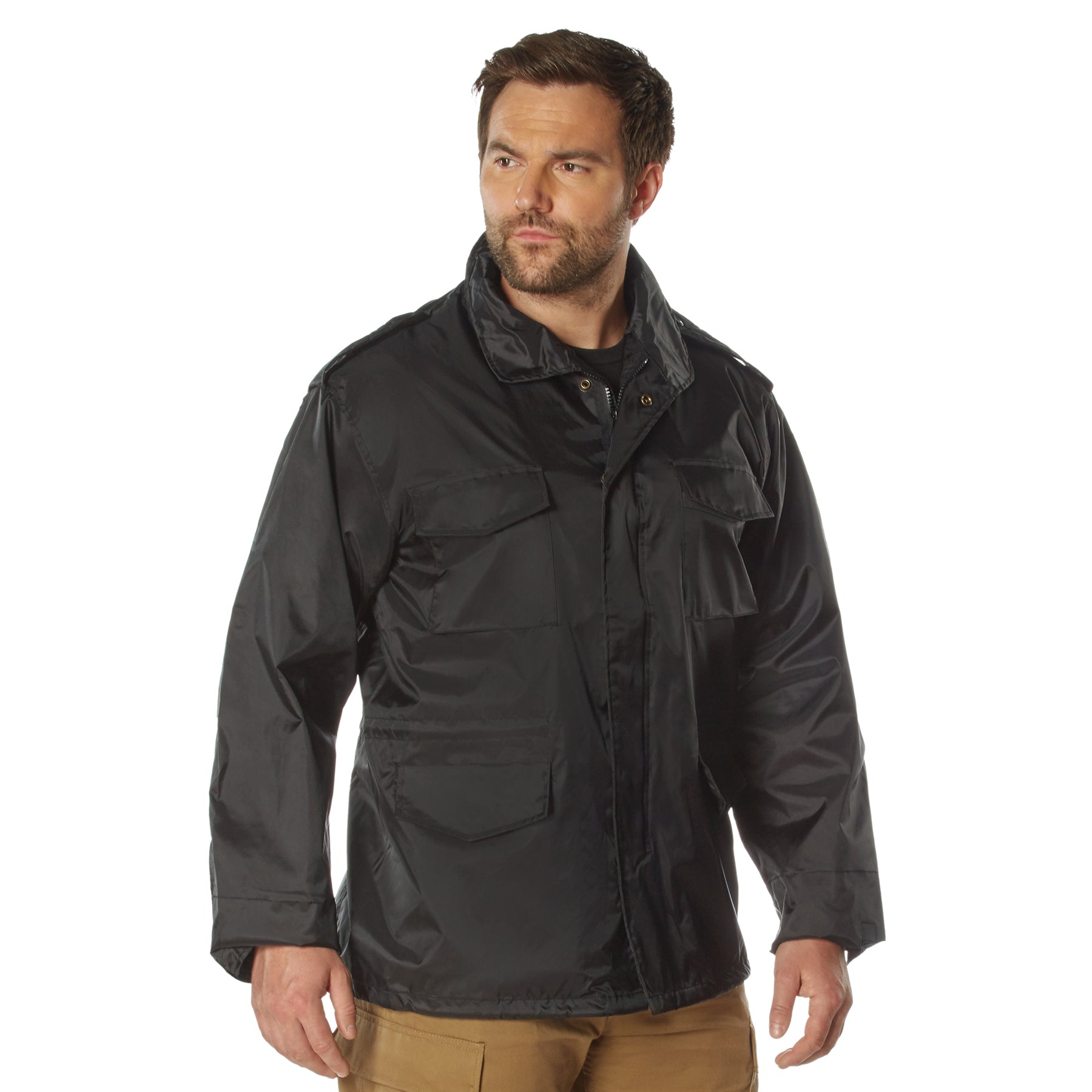 Rothco M-65 Storm Jacket Size XL with Water-Resistant Nylon Outer Shell