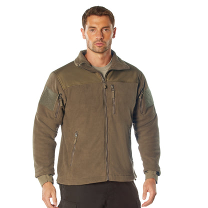Rothco Spec Ops Tactical Fleece Jacket Coyote Brown Size Large