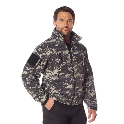 Rothco Special Ops Soft Shell Jacket in Subdued Urban Digital Camo – Size Medium