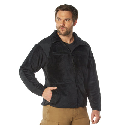 Rothco Generation III Level 3 ECWCS Fleece Jacket Black Size 3XL
