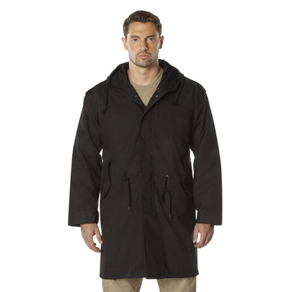 Rothco M-51 Fishtail Parka Black Size 2XL – Classic Cold Weather Outerwear with Premium Features