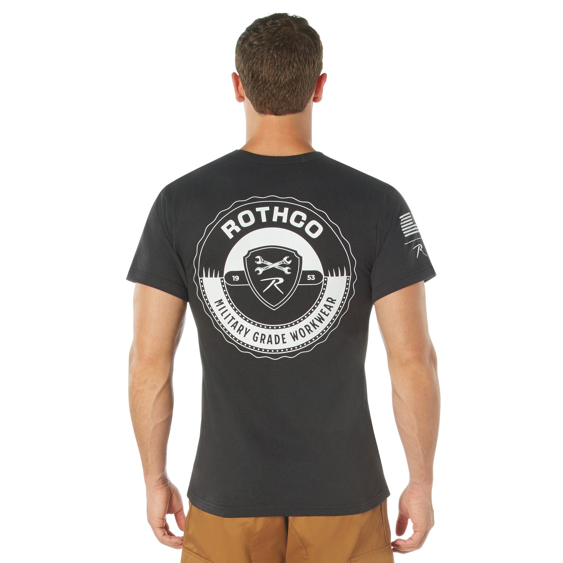 Mil-Tec Military Grade Workwear Bottle Cap T-Shirt Black 3XL