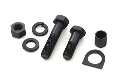 Colony Parkerized Starter Crank and Kick Starter Pedal Mounting Kit for Harley Davidson FL (1941-1950) by Colony