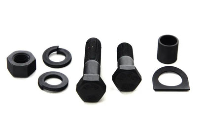 Colony Parkerized Starter Crank and Kick Starter Pedal Mounting Kit for Harley Davidson FL (1941-1950) by Colony