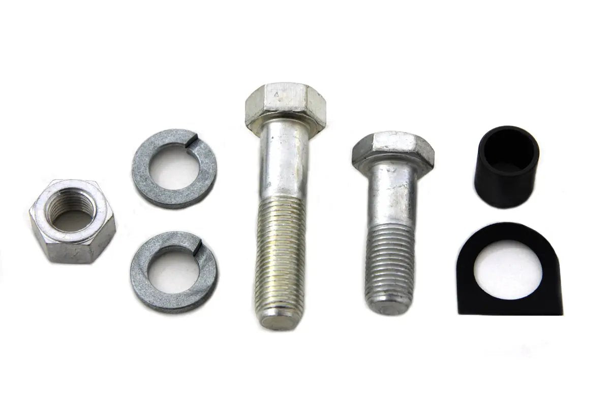 Colony Cadmium Starter Crank and Kick Starter Pedal Mounting Kit for Harley Davidson FL Models by Colony