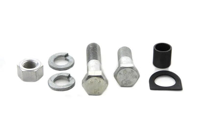 Colony Cadmium Starter Crank and Kick Starter Pedal Mounting Kit for Harley Davidson FL Models by Colony