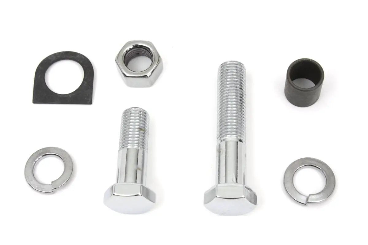 Colony Chrome Starter Crank and Kick Starter Pedal Mounting Kit for Harley Davidson FL Models by Colony