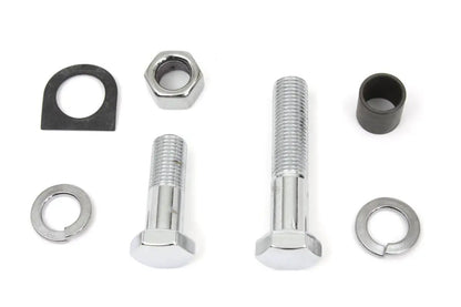 Colony Chrome Starter Crank and Kick Starter Pedal Mounting Kit for Harley Davidson FL Models by Colony