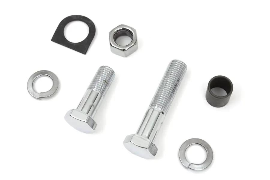Colony Chrome Starter Crank and Kick Starter Pedal Mounting Kit for Harley Davidson FL Models by Colony