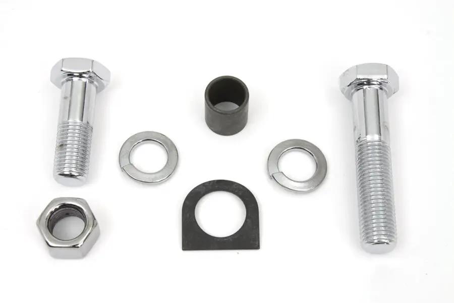 Colony Chrome Starter Crank and Kick Starter Pedal Mounting Kit for Harley Davidson FL Models by Colony