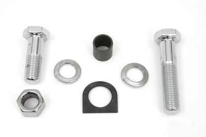 Colony Chrome Starter Crank and Kick Starter Pedal Mounting Kit for Harley Davidson FL Models by Colony