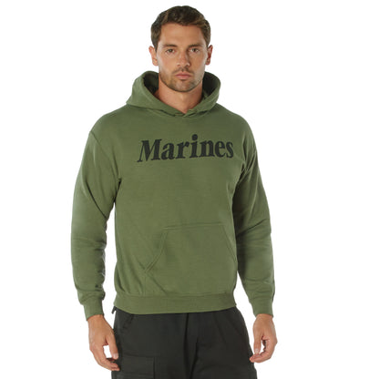 Rothco Marines Pullover Hooded Sweatshirt Size Large – USMC Supporter Gear