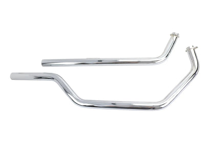 V-Twin Stacked Shot Gun Header Set for Harley Davidson FX Models by V-Twin