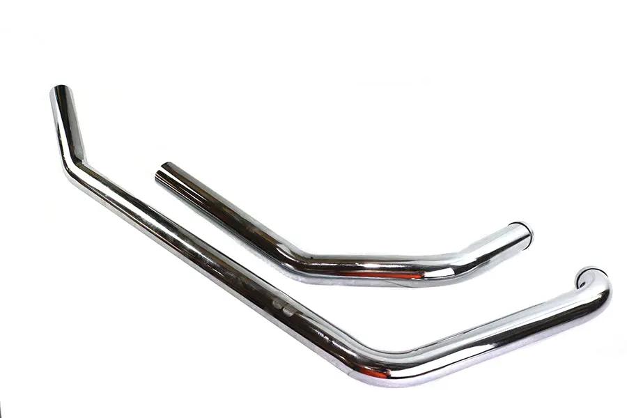 V-Twin Evolution TC-88 Upsweep Straight Header Pipe Set for Harley Davidson FXST by V-Twin